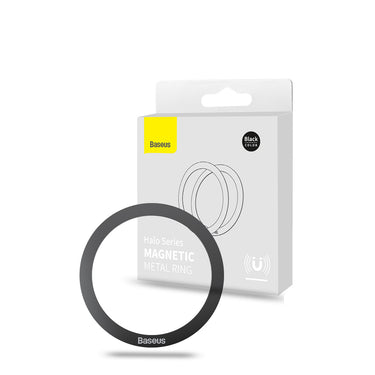 Baseus Magnetic Metal Ring 2pcs Pack - Black